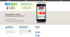 Desktop Screenshot of malldeals.com